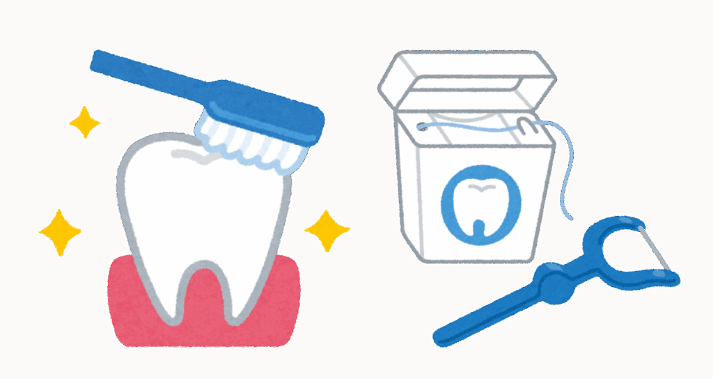 仕上げ磨き フロス｜おひさま歯科