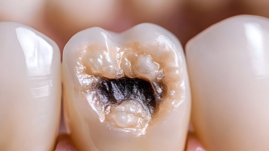 歯を失う原因となる虫歯