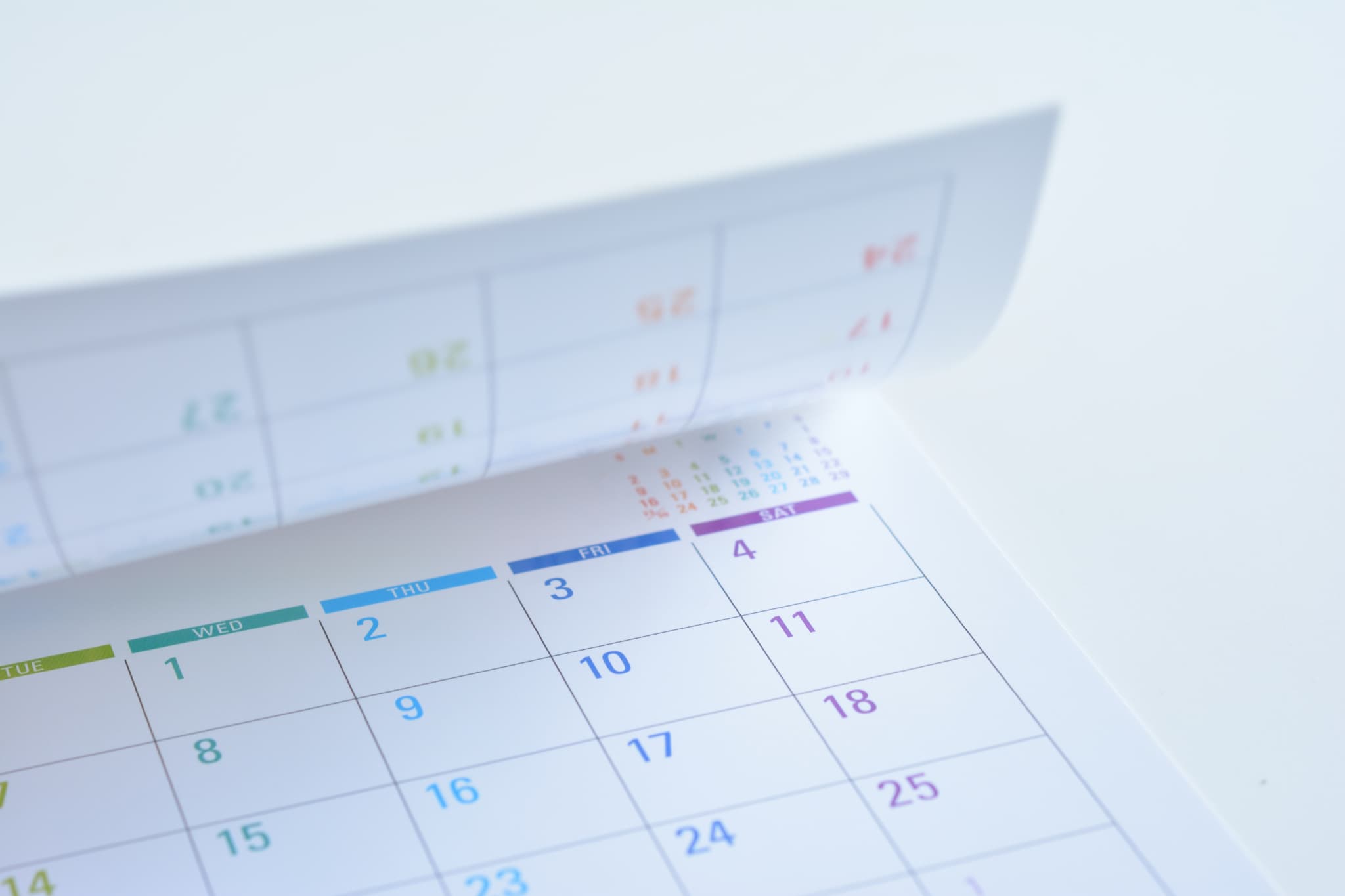 根管治療の治療期間のイメージ