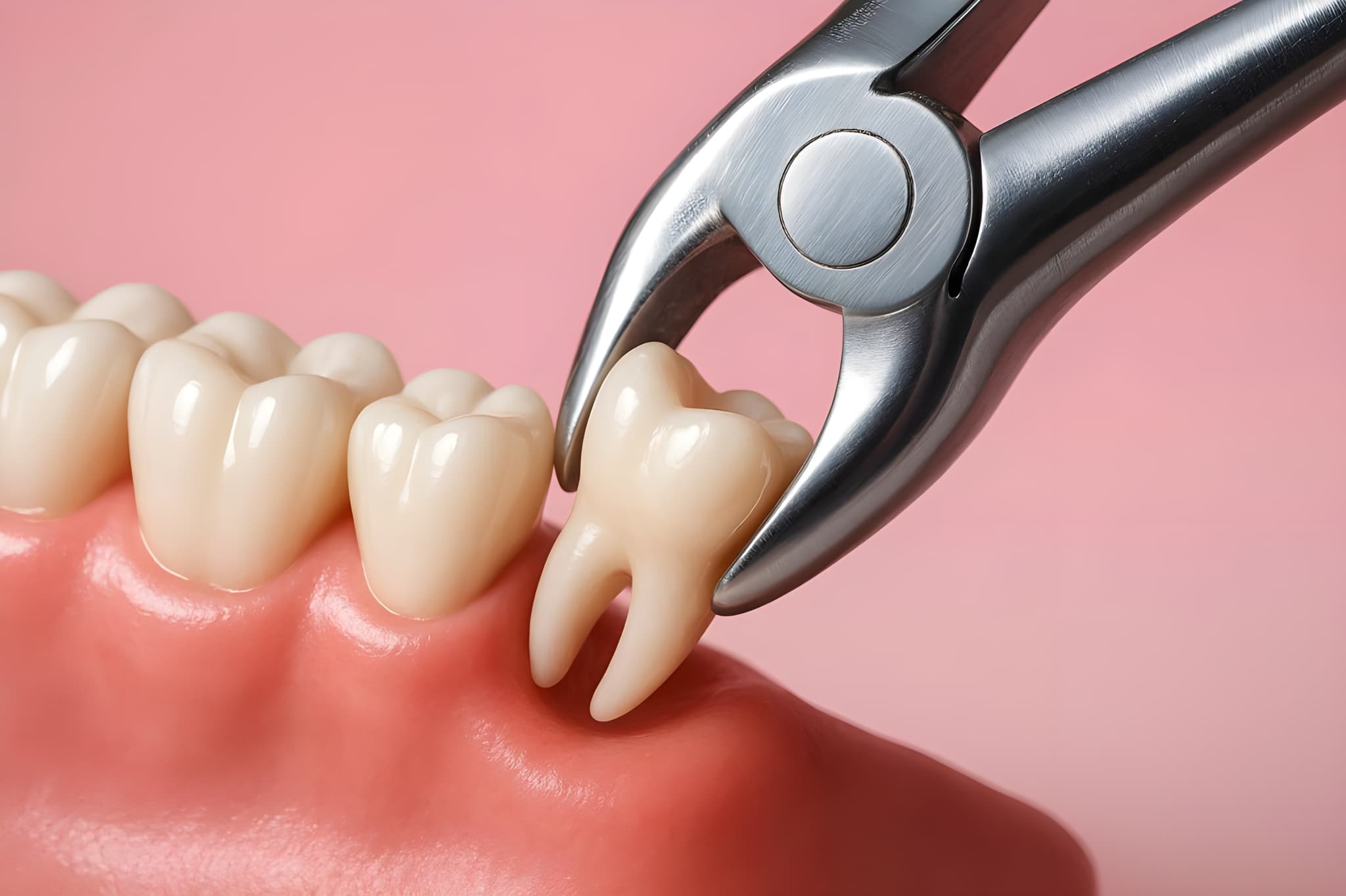 親知らずを抜くイメージ