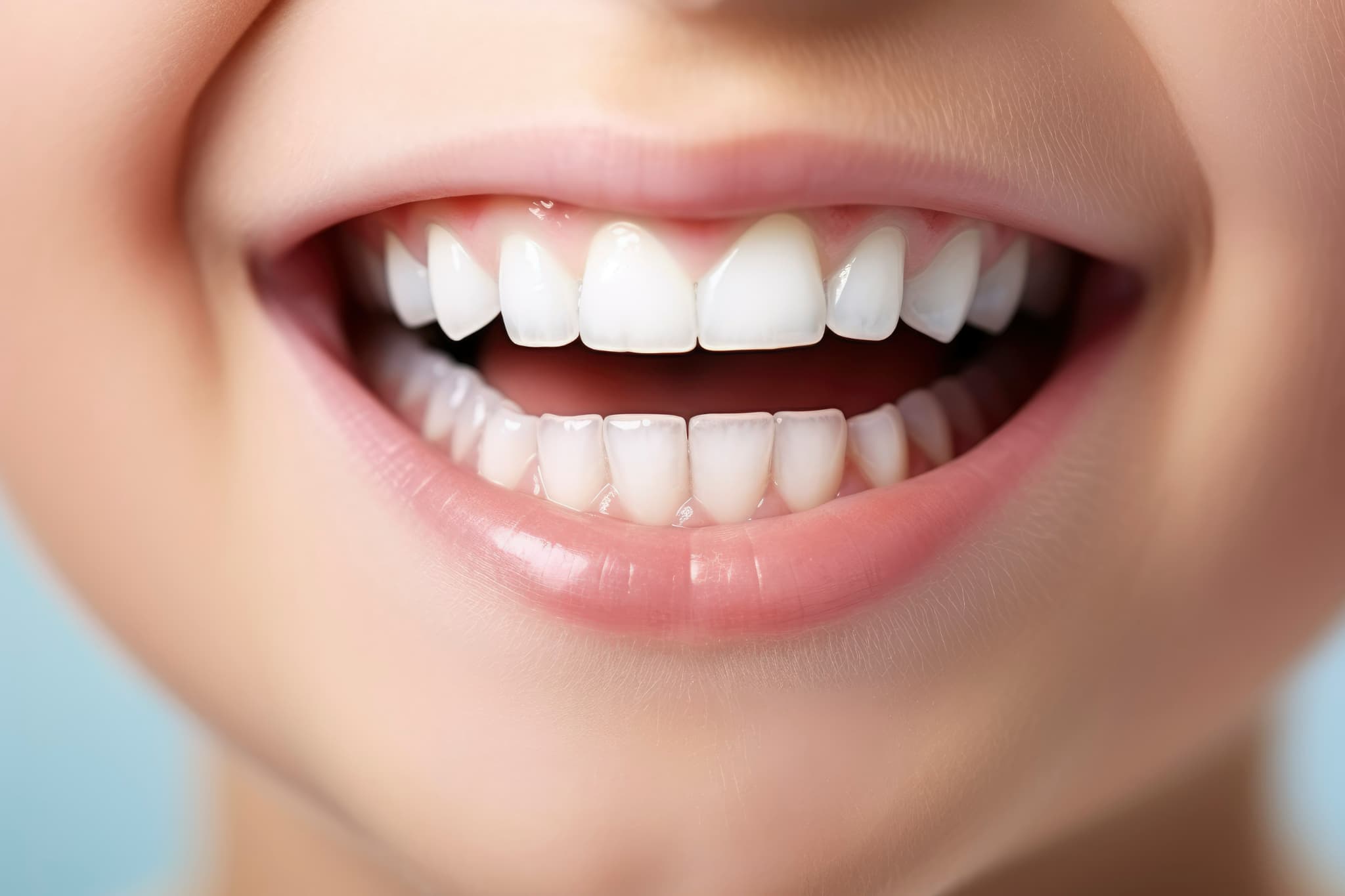 プレオルソで歯並びと噛み合わせが改善した子どもの口元